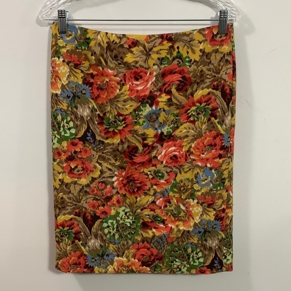 Talbots fully lined skirt in Size 4 beautiful fabric Can be worn w/ many colors - Picture 1 of 4